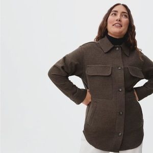 Everlane oversize shirt jacket